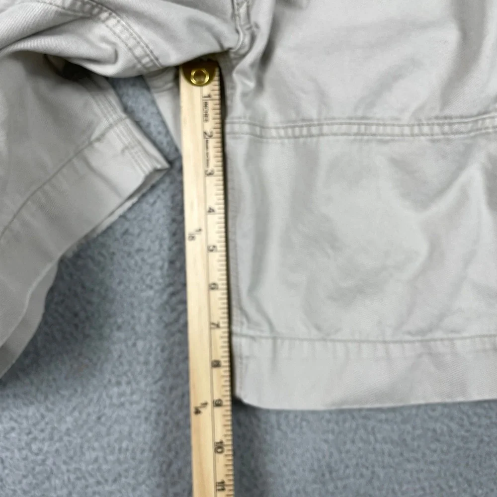 Polo Ralph Lauren Classic Chino Cargo Shorts‎ Mens 48 Tan Khaki Cotton Twill 9